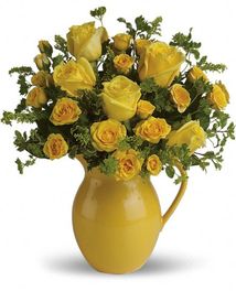 Sunny Rose Pitcher